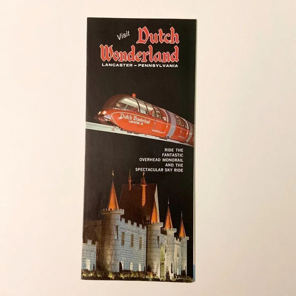 Vintage Dutch Wonderland Lancaster Pennsylvania Travel  Brochure Souvenir - Picture 2 of 11